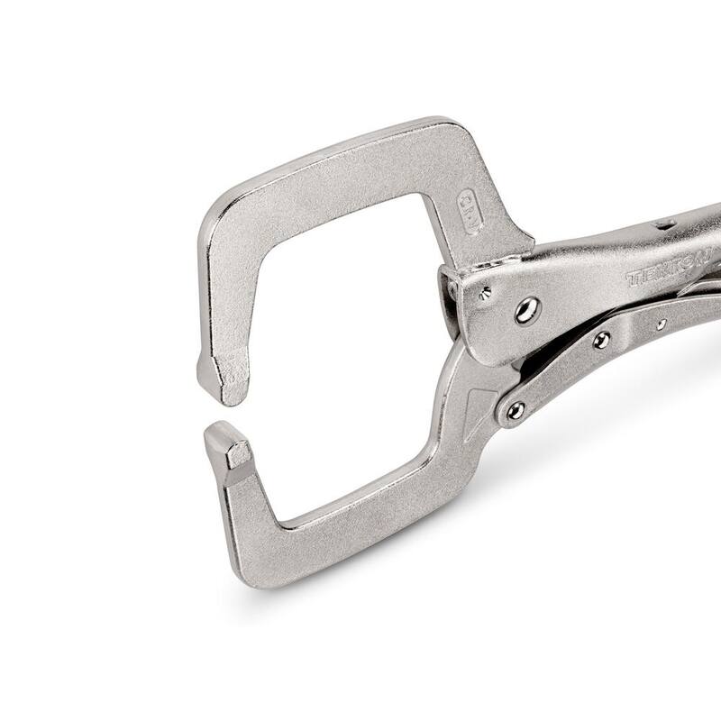 Set de 10 piezas de gatos en C y pinzas de bloqueo TEKTON - PLK99907