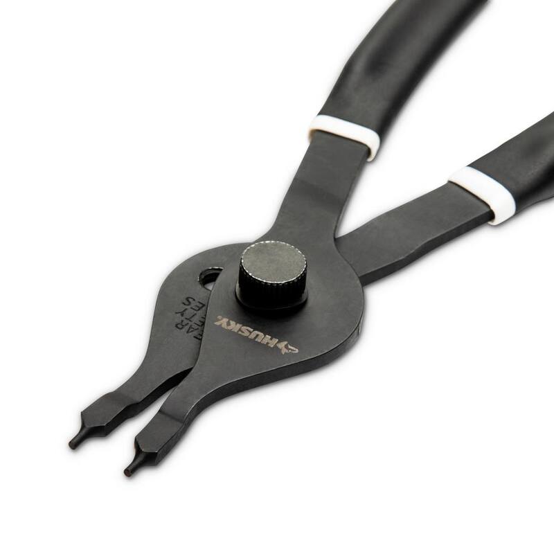 Alicates para anillos de retención de 6 y 8 pulgadas con agarre acolchonado (paquete de 2) - HSRPS68
