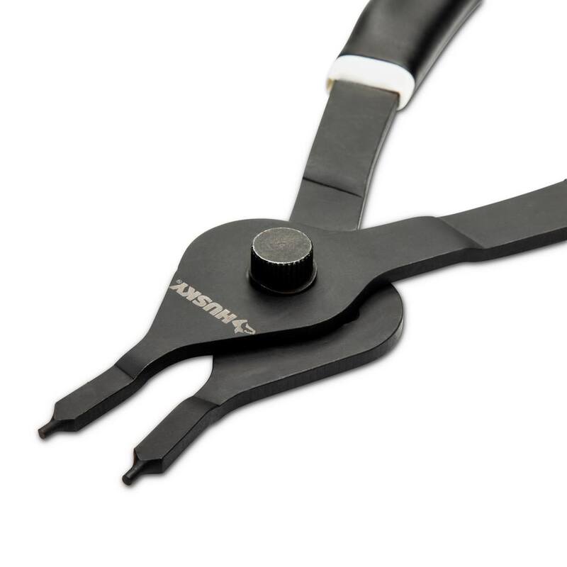 Alicates para anillos de retención de 6 y 8 pulgadas con agarre acolchonado (paquete de 2) - HSRPS68