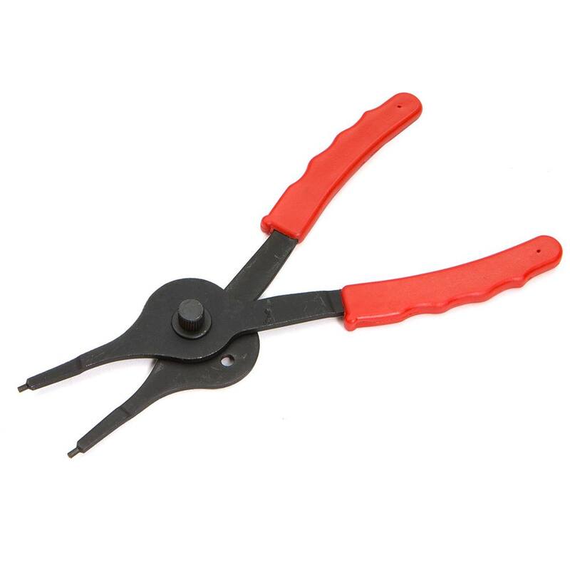 Juego de alicates para anillos de seguridad Stark Pro con estuche de almacenamiento (11 piezas) - 16600-H