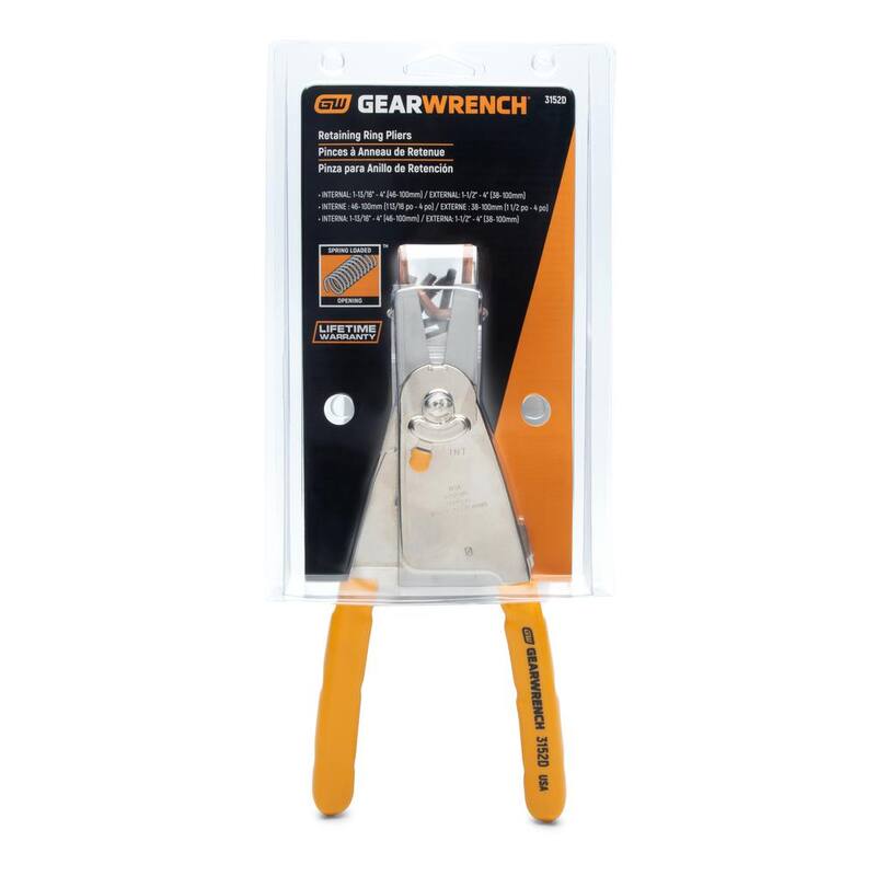Alicates de retención universal convertibles de gran tamaño GEARWRENCH - 3152D