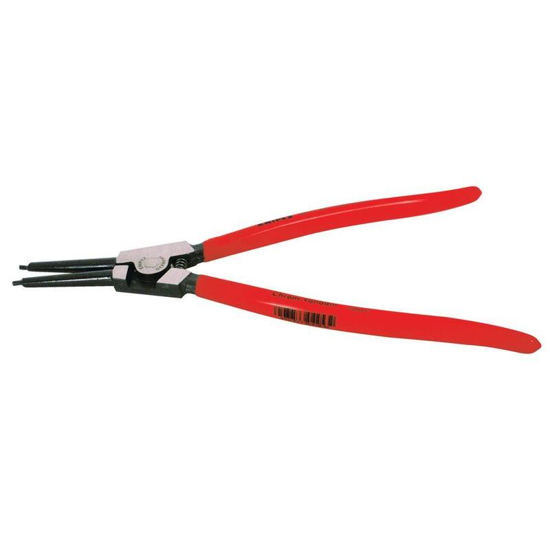 Pinzas para anillos de retención rectos externos de 12-1/2 pulgadas KNIPEX - 46 11 A4