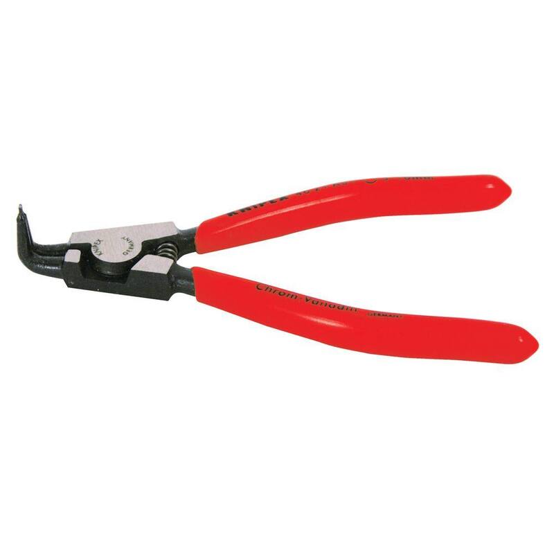 KNIPEX 5 pulg. Alicate para anillos de retención externos de 90 grados - 46 21 A11