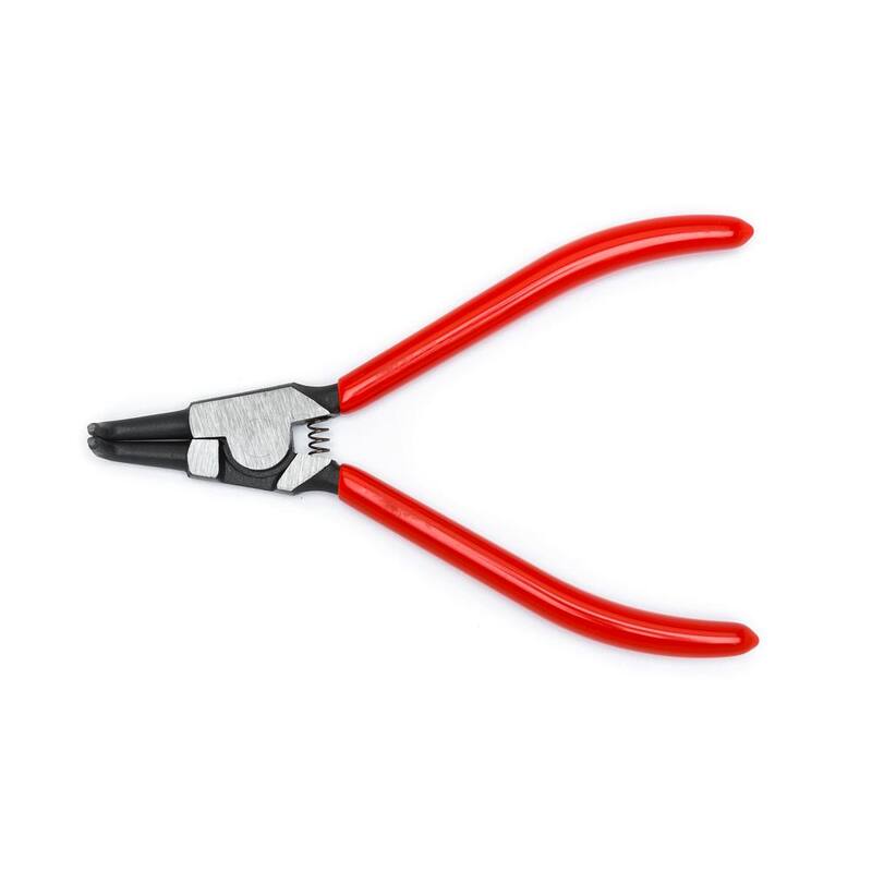 Llave de trinquete GEARWRENCH de 9 pulgadas con puntas fijas de 90 grados para anillos de retención externos - 82143.