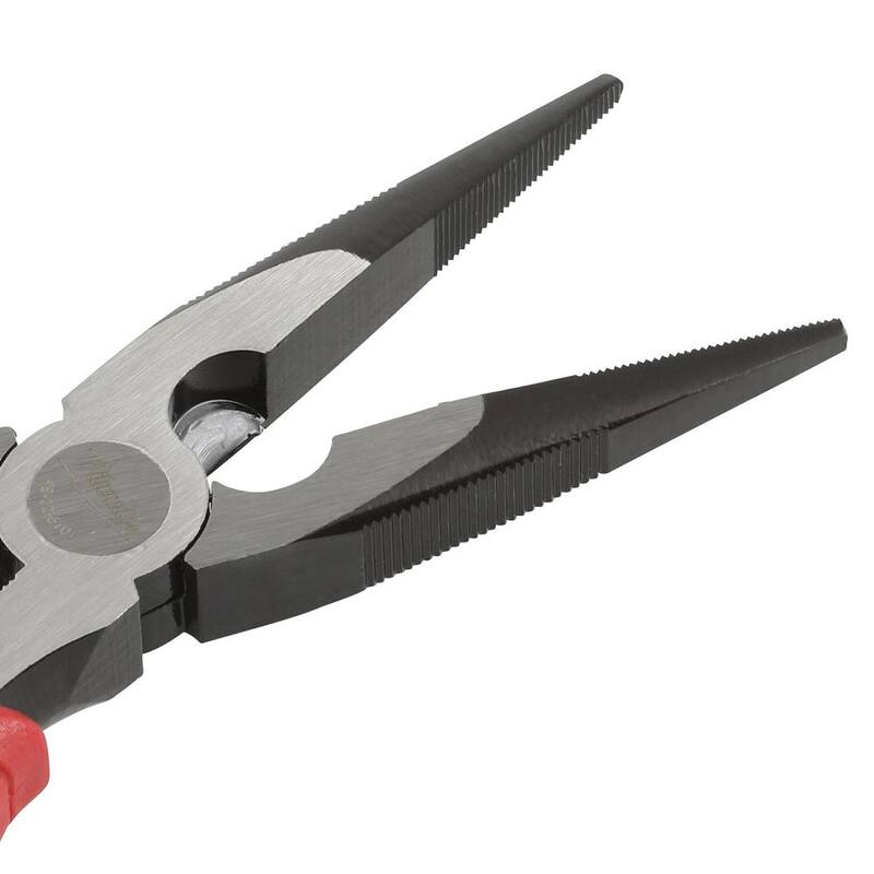 Pinzas de punta larga de 8 pulgadas Milwaukee - 48-22-6101