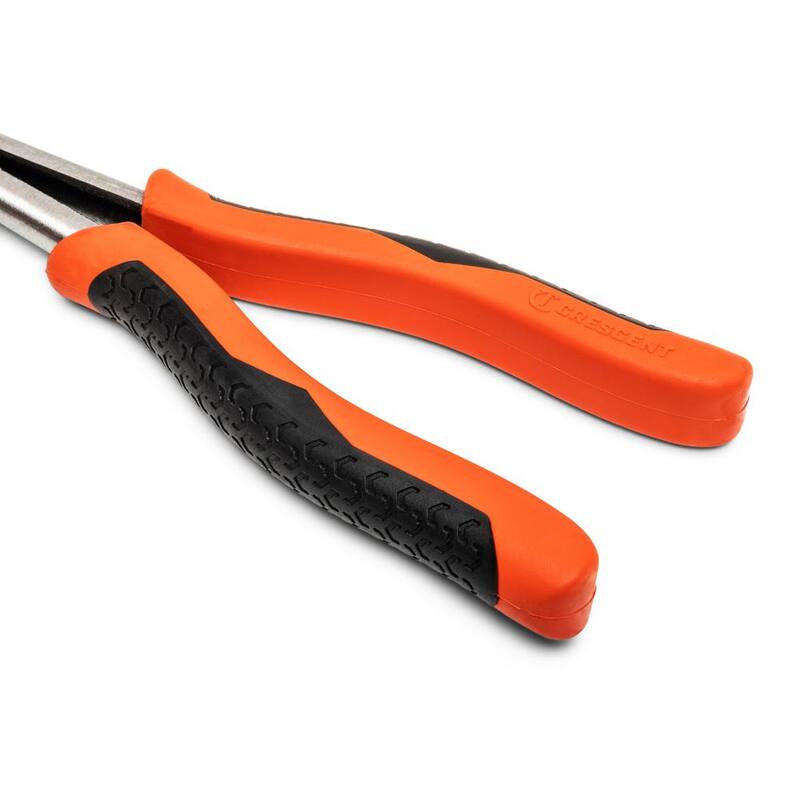 Pinzas de nariz larga de doble compuesto de doble alcance de 13 pulgadas x2 con mango de material dual - PSX200C-06