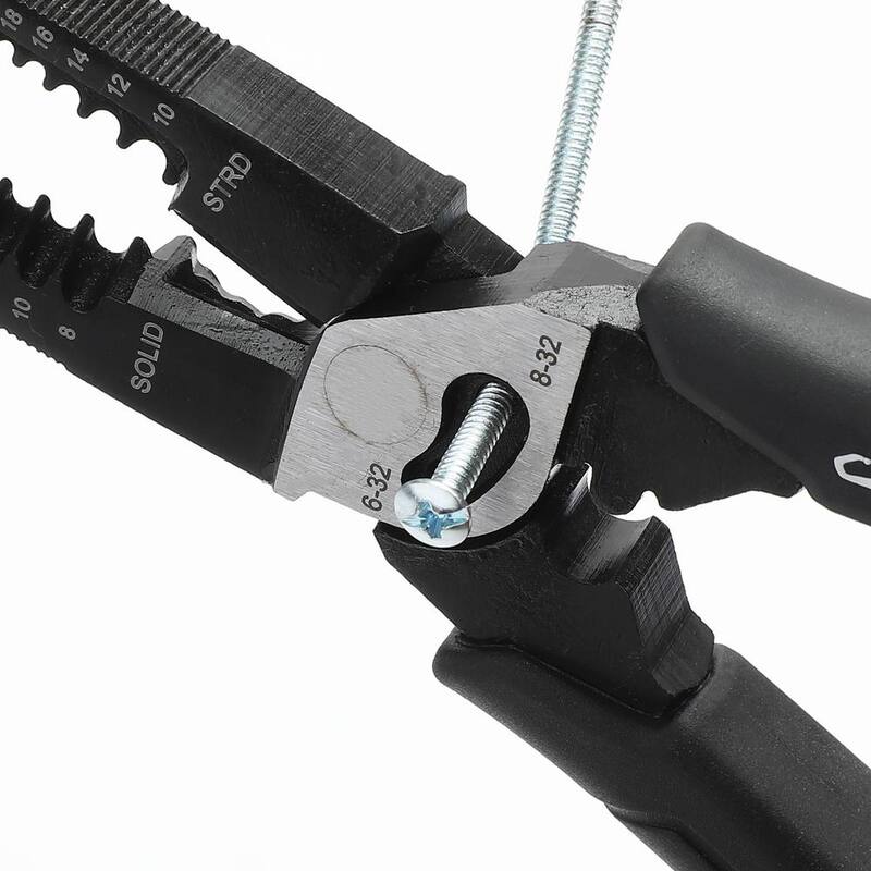 Husky 8 pulgadas 6 en 1 Alicates de punta larga multiusos - 90918