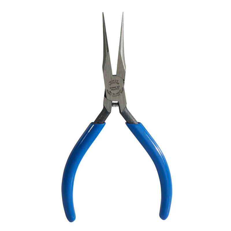Klein Tools 5 pulgadas de largo Pinza de Nariz Larga Extra Delgada - D335-51/2C