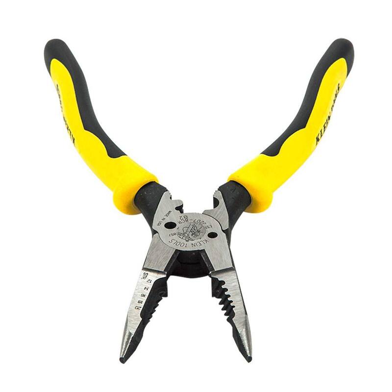 Pinzas para usos múltiples Klein Tools de 8-3/8 in, con crimpadora - J2078CR