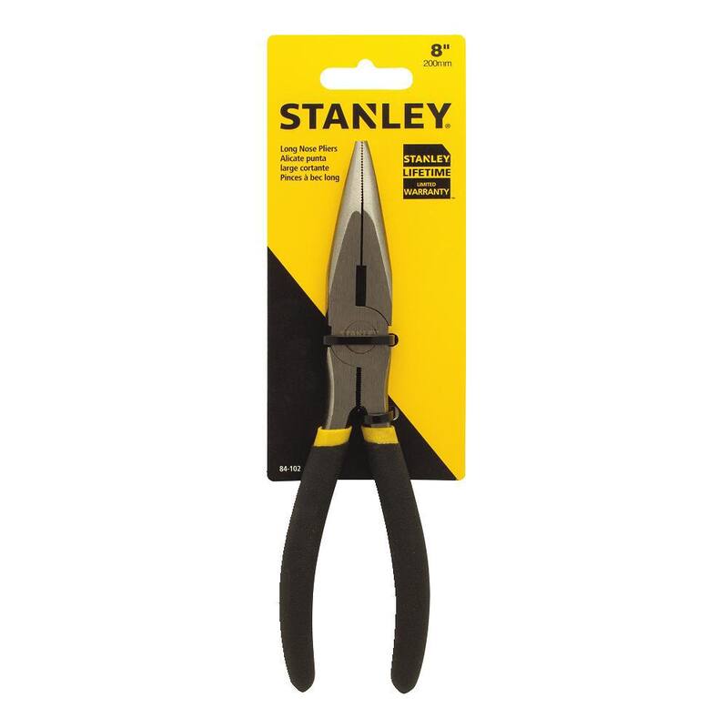 Pinzas de punta larga Stanley de 8 pulgadas - 84-102