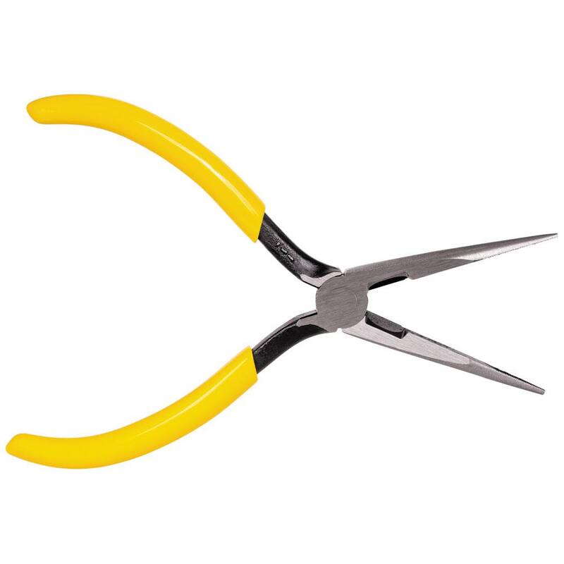 Herramientas Klein 7 pulgadas. Pinzas de corte lateral estándar de nariz larga - D203-7