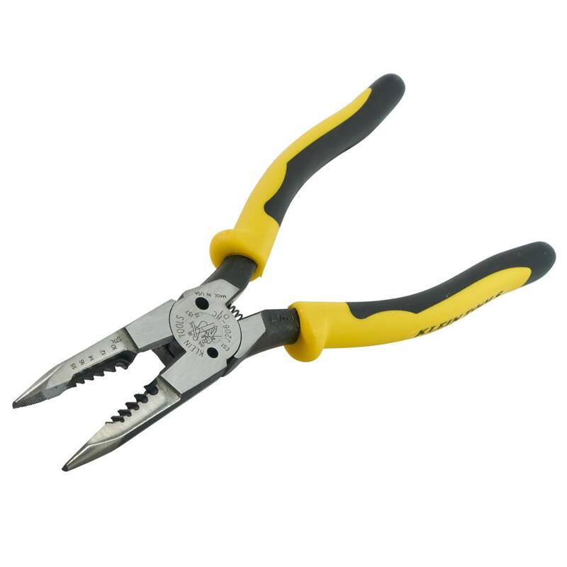Klein Tools 8-3/8 pulgadas. Pinzas multiusos con resorte - J2068CSEN