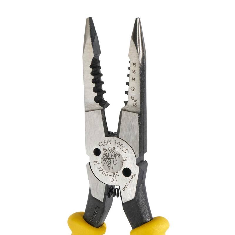 Klein Tools 8-3/8 pulgadas. Pinzas multiusos con resorte - J2068CSEN