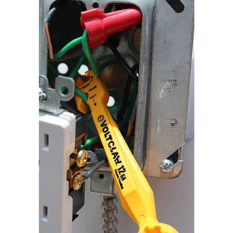 Pinzas de alambre eléctrico no conductor Unbranded Voltclaw-12 - VC12-001-15