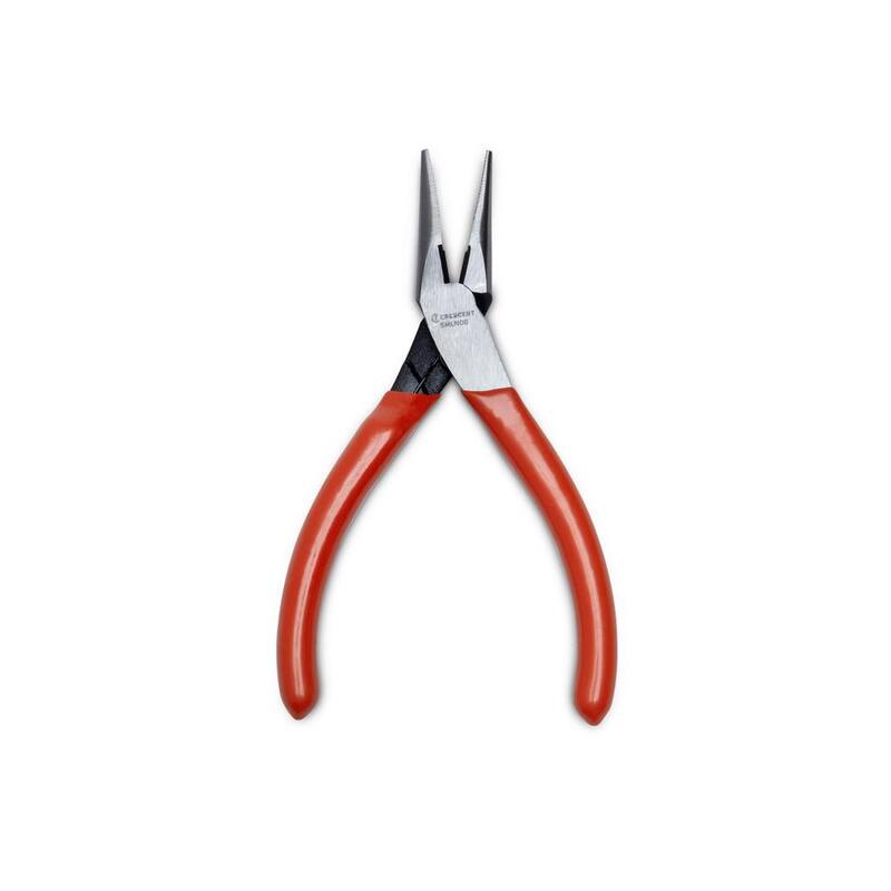 Pinza de punta larga mini de 5 pulgadas Crescent con agarre sumergido - 5MLNDG