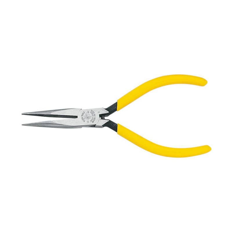 Pinzas de punta larga y delgada de 5 pulgadas Klein Tools - D307-51/2C