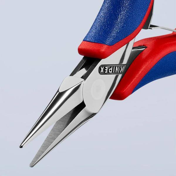 

Pinzas para electrónica KNIPEX de 4-1/2 pulgadas con puntas planas y agarre cómodo - 35 12 115
