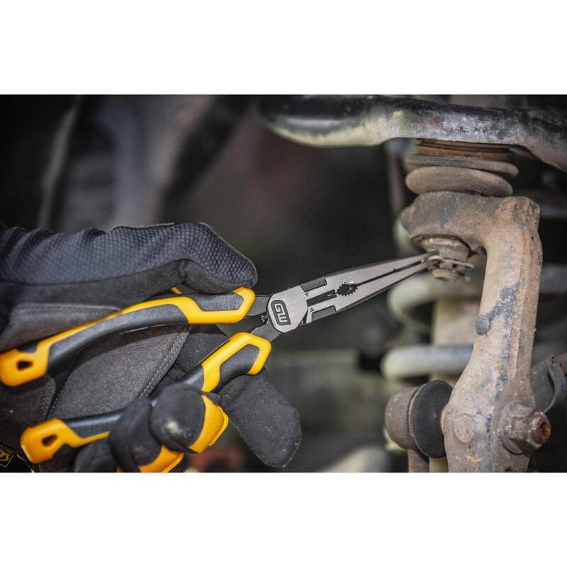 Pinzas de nariz larga de doble material PITBULL GEARWRENCH de 6" - 82176C-06.