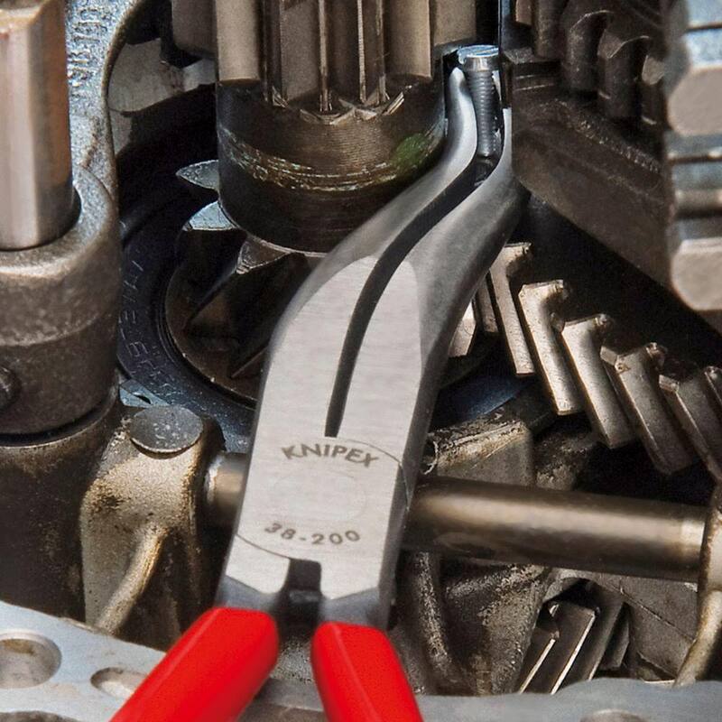 Pinzas de punta larga en forma de S de 8 pulgadas KNIPEX - 38 31 200