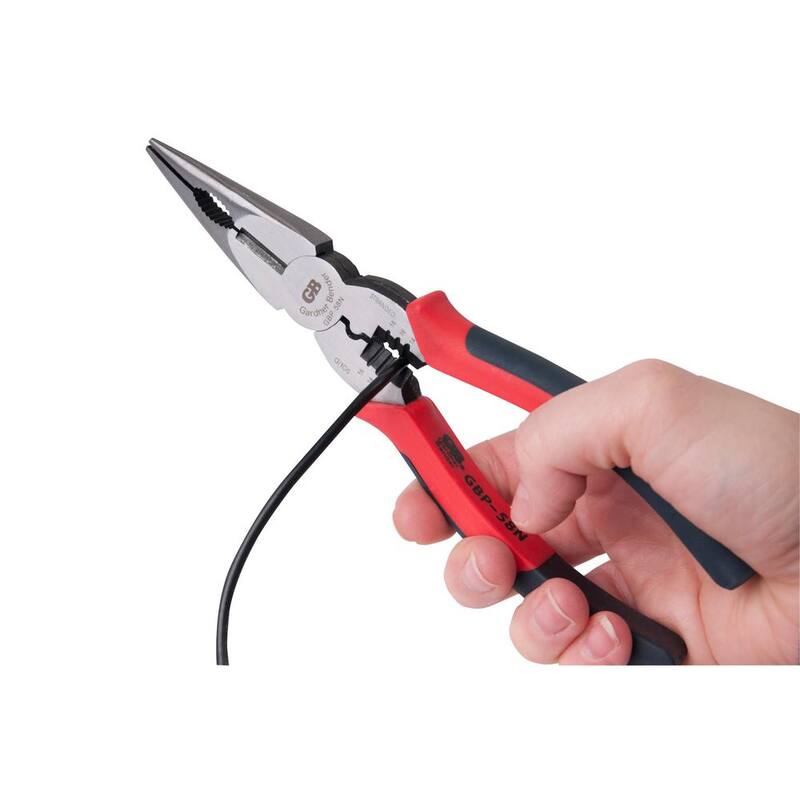 Pinzas de punta larga Gardner Bender de 8 pulgadas - GBP-58N