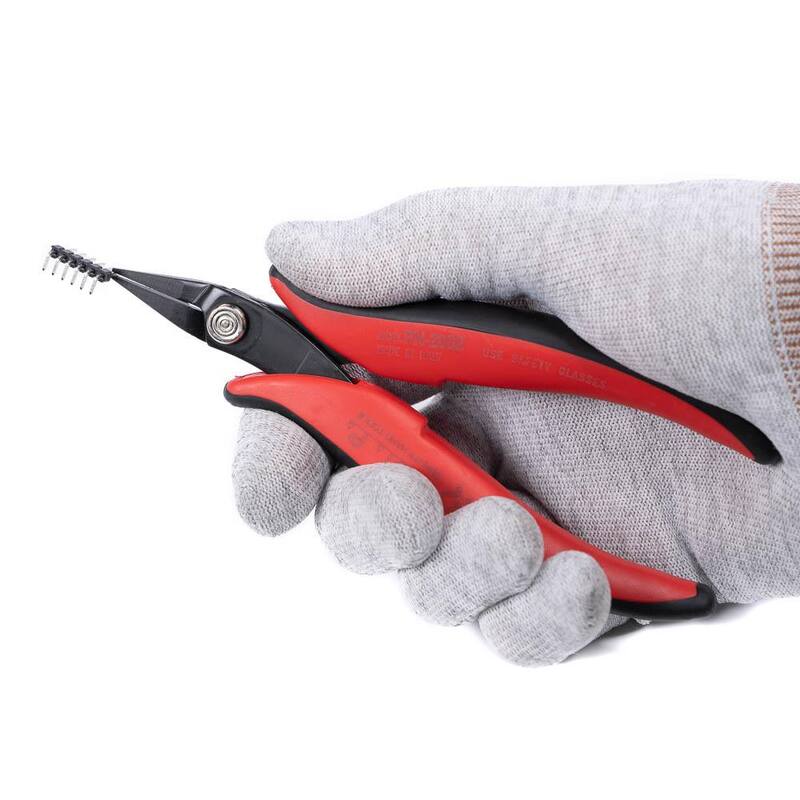 Pinzas de punta corta Hakko CHP 3-3/8 in - PN-2002/P