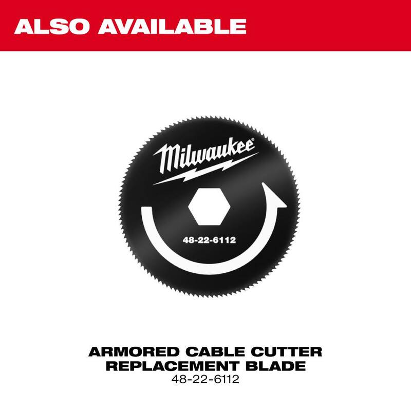 Cortadora de cable blindado de Milwaukee - 48-22-6111