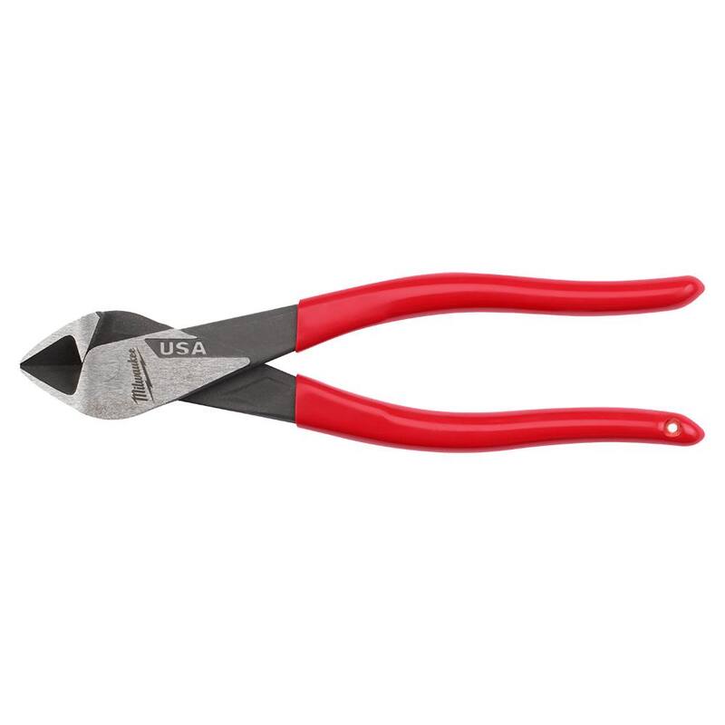 Pinzas de corte diagonal de 8 pulgadas Milwaukee con empuñadura sumergida - MT508