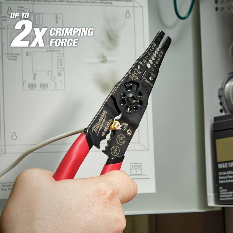 Pinzas de corte multiusos de 9 pulgadas de Milwaukee - 48-22-6579