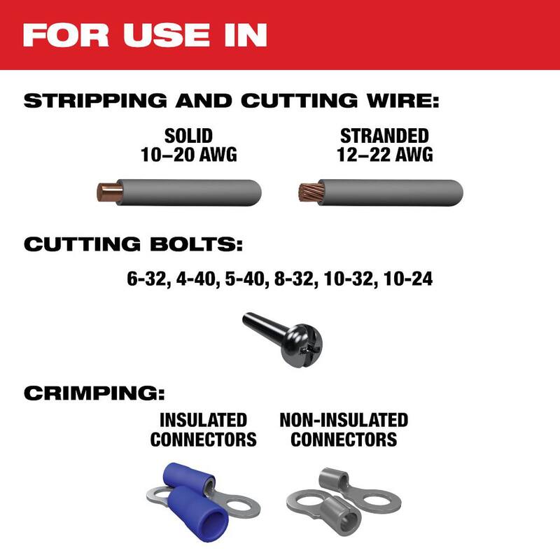 Pinzas de corte multiusos de 9 pulgadas de Milwaukee - 48-22-6579