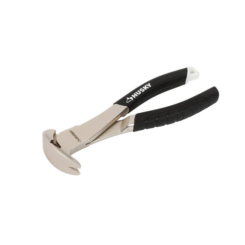 Pinzas cortadoras de extremo Husky de 7 pulgadas con cabeza de martillo - 90923