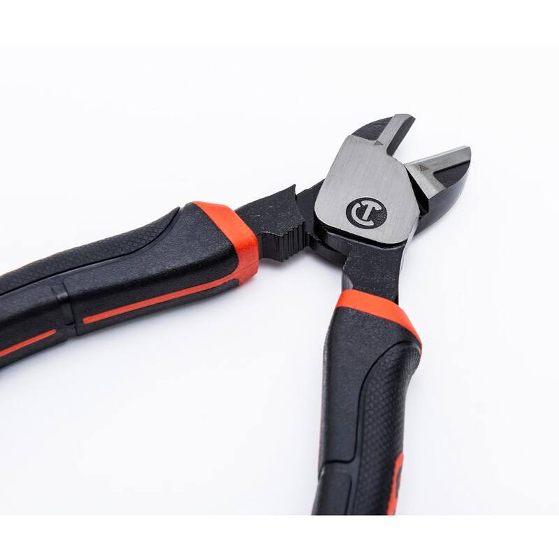 Pinzas de corte diagonal de alto rendimiento Crescent Z2 de 8 pulgadas con mangos de material dual - Z5428CG-06