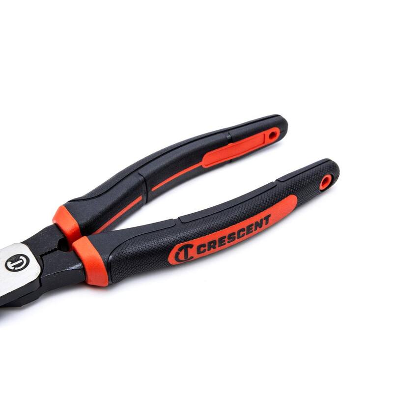 Pinzas de corte diagonal de alto rendimiento Crescent Z2 de 8 pulgadas con mangos de material dual - Z5428CG-06