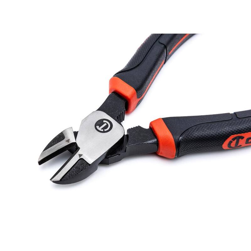 Pinzas de corte diagonal de alto rendimiento Crescent Z2 de 8 pulgadas con mangos de material dual - Z5428CG-06