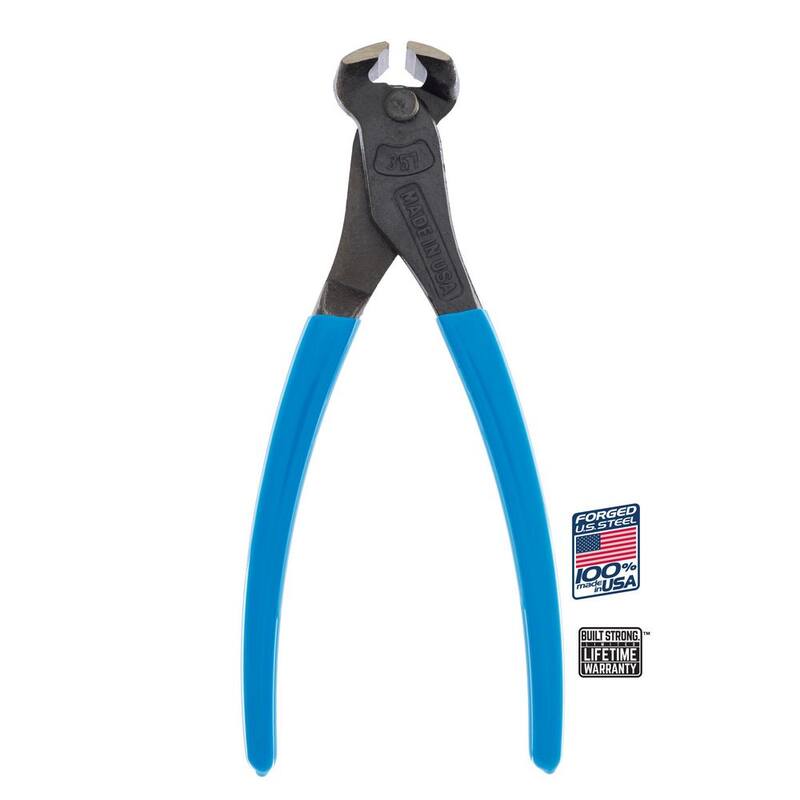 Pinzas de corte transversal Channellock de 7-1/2 pulgadas con cortador de extremo - 357