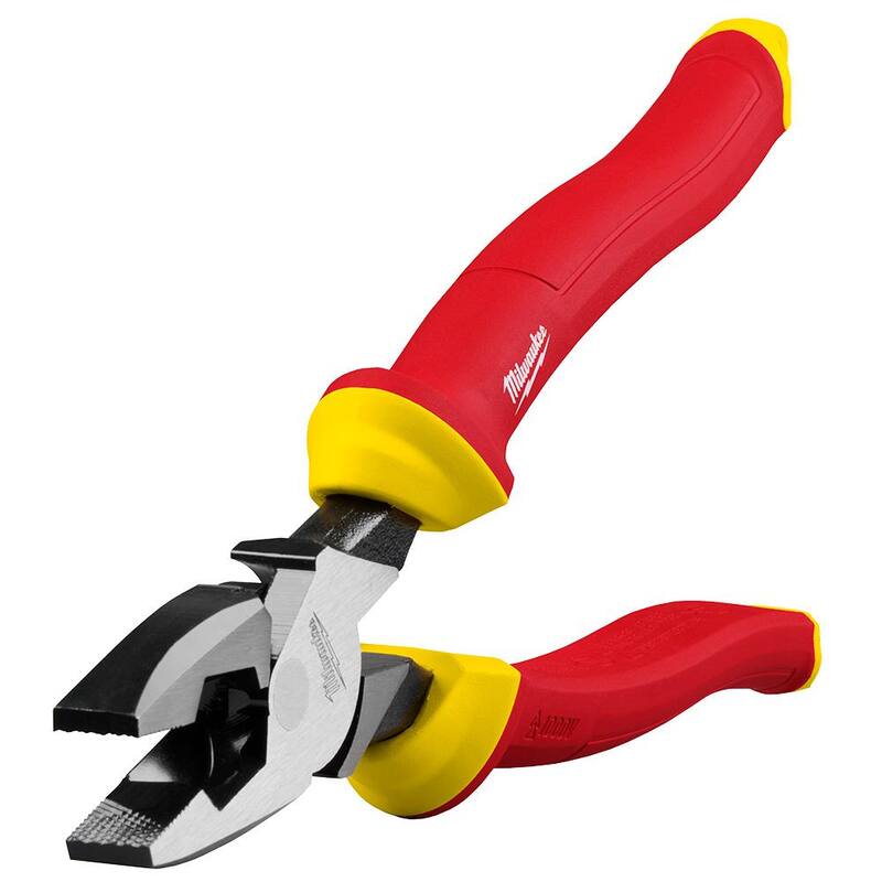 Pinzas de electricista aisladas de 9 pulgadas con 1000V Milwaukee - 48-22-2209