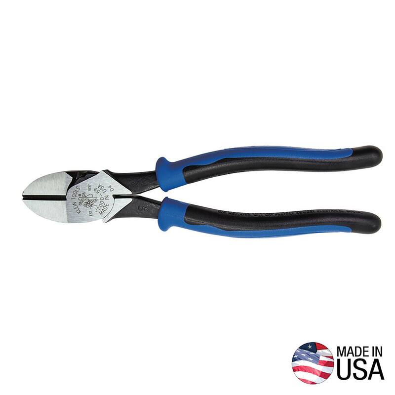 Herramientas Klein 9 in. Alicate cortador diagonal de servicio pesado para electricista Journeyman - J200059SEN