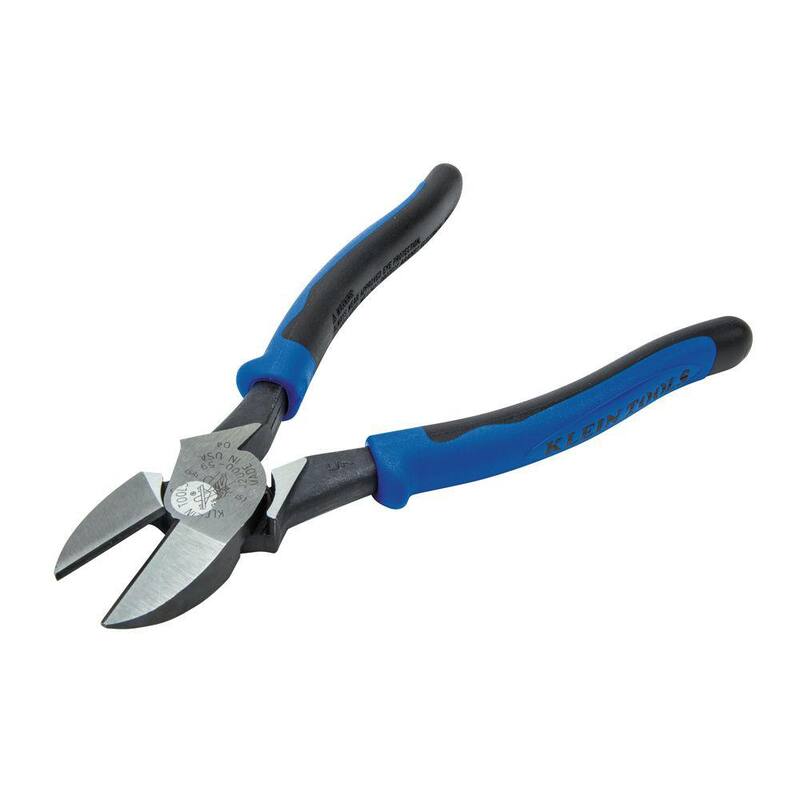 Herramientas Klein 9 in. Alicate cortador diagonal de servicio pesado para electricista Journeyman - J200059SEN