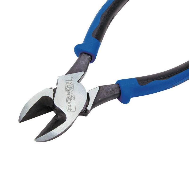 Herramientas Klein 9 in. Alicate cortador diagonal de servicio pesado para electricista Journeyman - J200059SEN