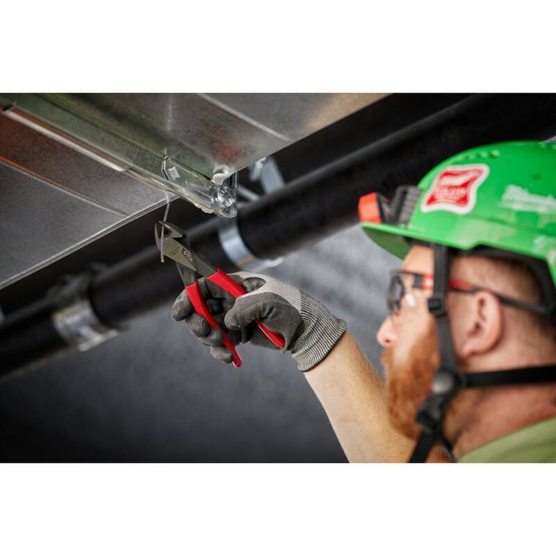 Pinzas de corte diagonal Milwaukee de 7 pulgadas con mango sumergido - MT507