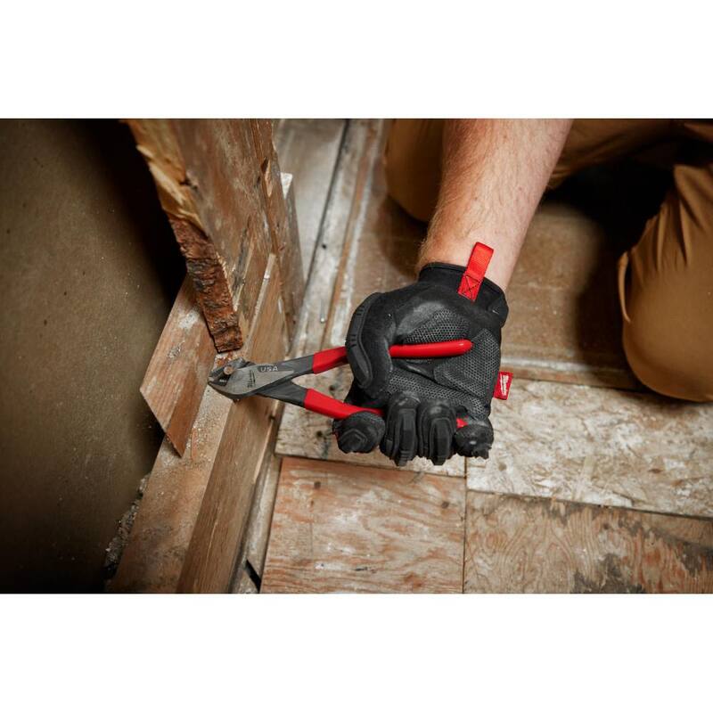 Pinzas de corte diagonal Milwaukee de 7 pulgadas con mango sumergido - MT507