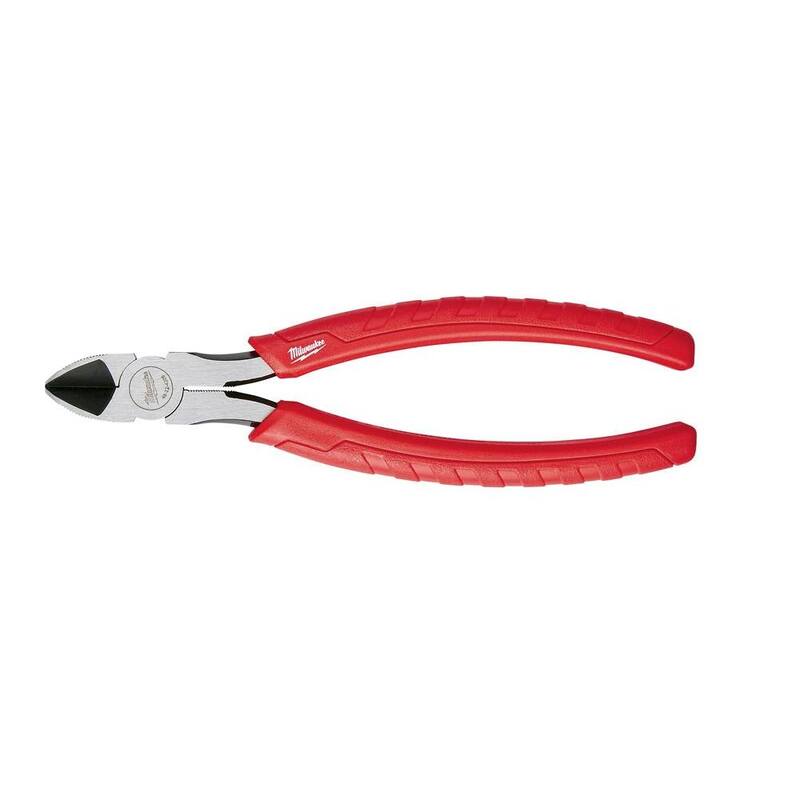 Pinzas de corte diagonal Milwaukee de 8 pulgadas - 48-22-6108