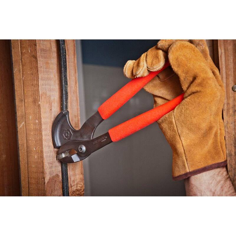 Pinzas para sacar clavos Crescent de 11 pulgadas con cabezal de palanca giratoria y mangos recubiertos - NP11