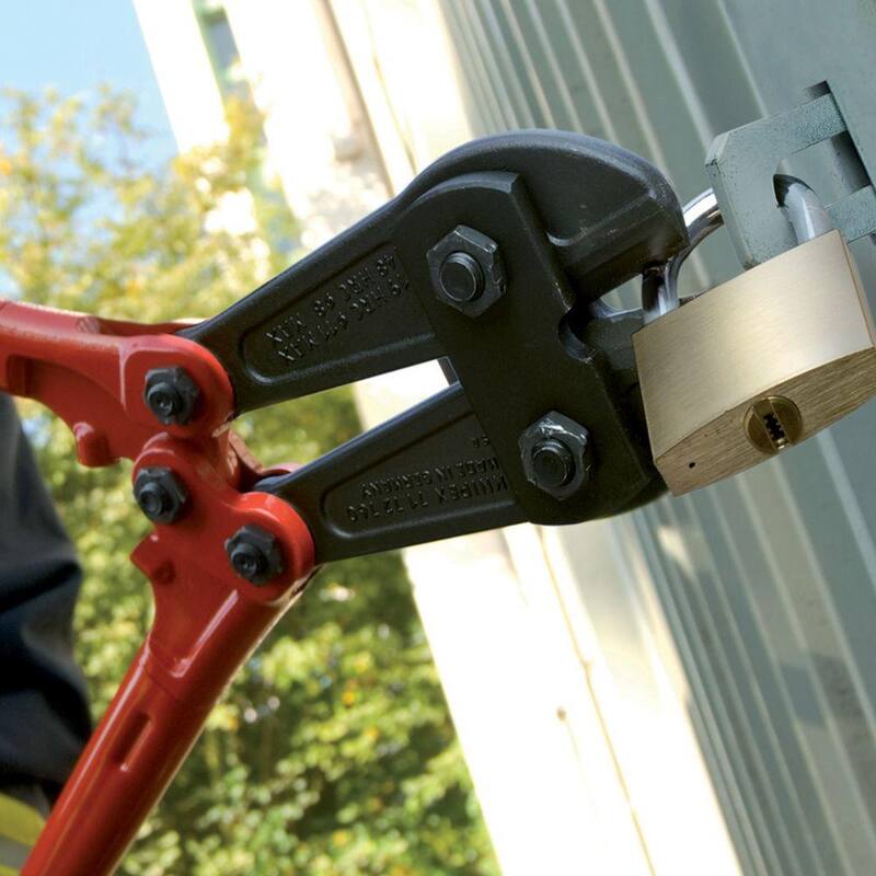 Cortadoras de pernos grandes KNIPEX de 35-3/4 pulgadas con agarre de confort de varios componentes, acero forjado 48 HRC - 71 72 910