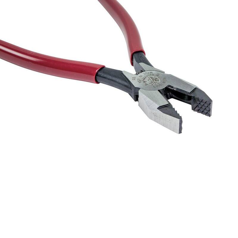 Pinzas de Herrero de Klein Tools, Agresivo Diente de Sierra, 9 pulgadas - D201-7CSTA