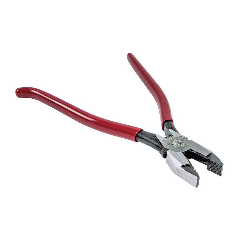Pinzas de Herrero de Klein Tools, Agresivo Diente de Sierra, 9 pulgadas - D201-7CSTA