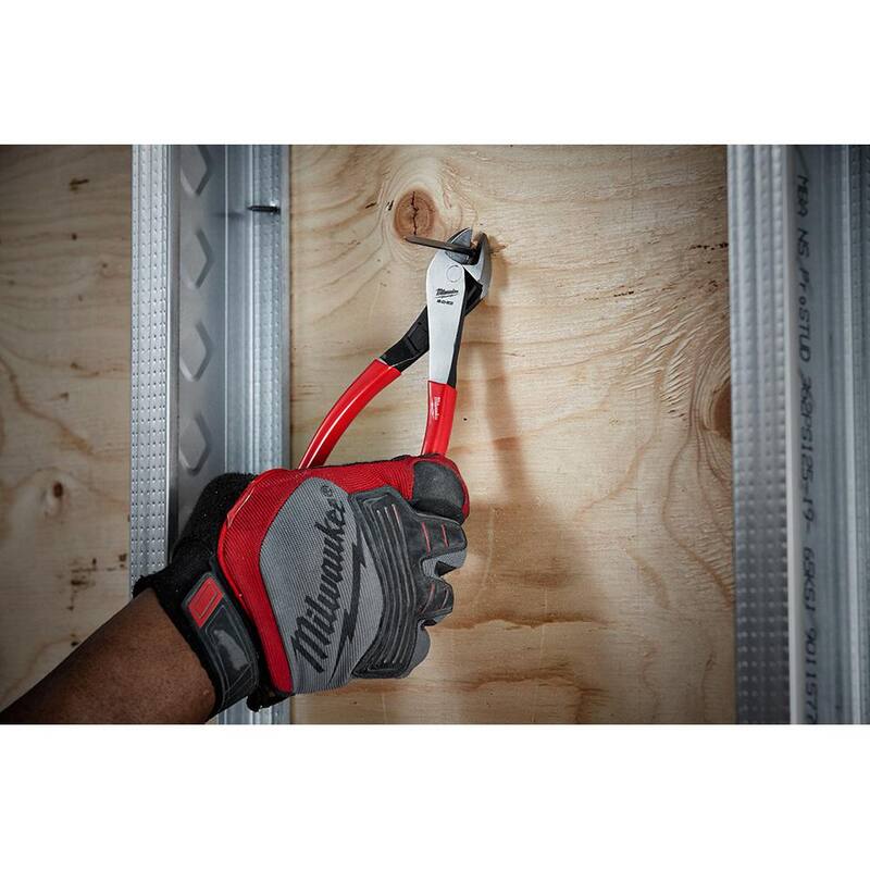 Pinza de corte diagonal con cabeza angular y agarre sumergido de 8 pulgadas Milwaukee - 48-22-6528