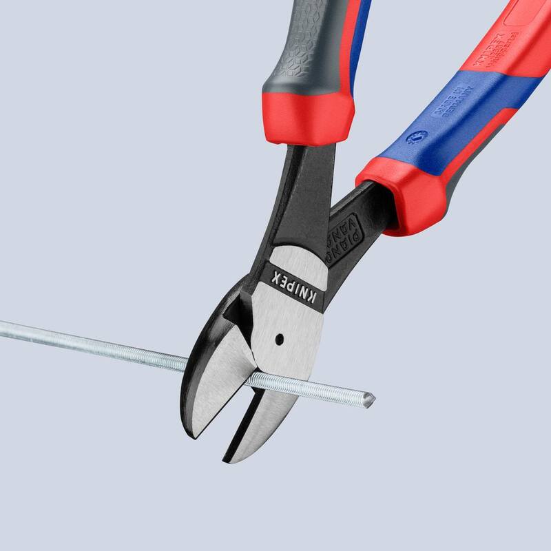 KNIPEX 8 in. Cortadores Diagonales de Alto Rendimiento con Agarre Cómodo - 74 02 200