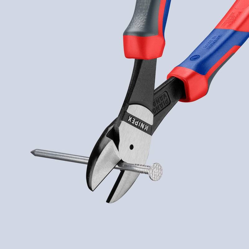 KNIPEX 8 in. Cortadores Diagonales de Alto Rendimiento con Agarre Cómodo - 74 02 200