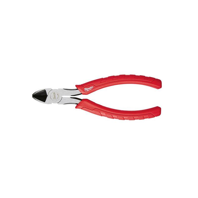 Pinzas de corte Mini Flush de 4.75 pulgadas y pinzas de corte diagonal de 6 pulgadas de Milwaukee (2 piezas) - 48-22-6105-48-22-6106