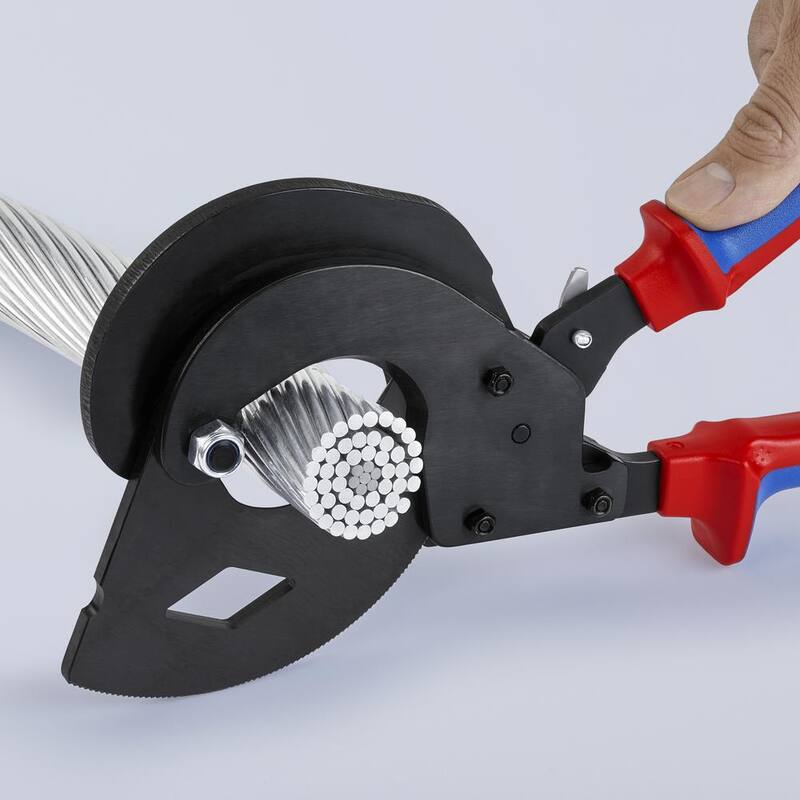 Cortador de cable ACSR de 13-25/64 pulgadas con acción de carraca - 95 32 340 SR US